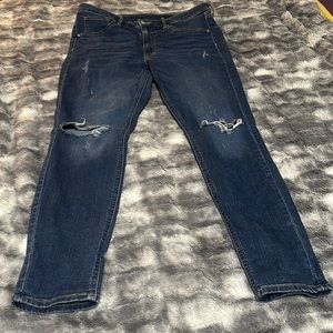 $ Denim str leg skinny Jean